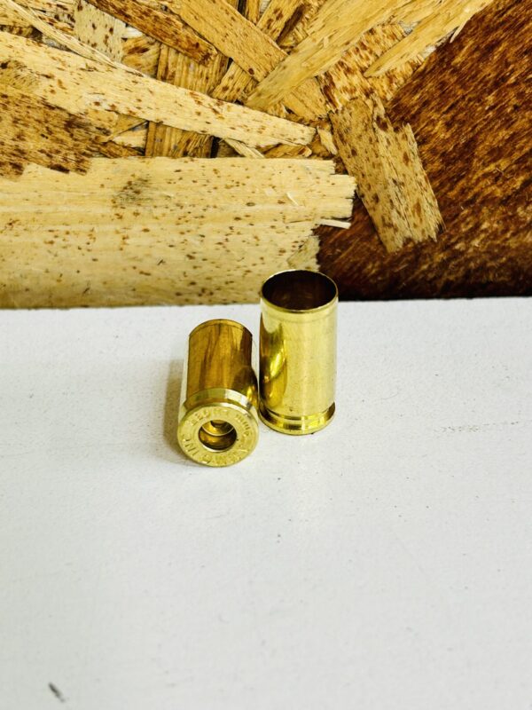 9MM Luger pull down unfired, unprimed brass cases. 500 case pack.