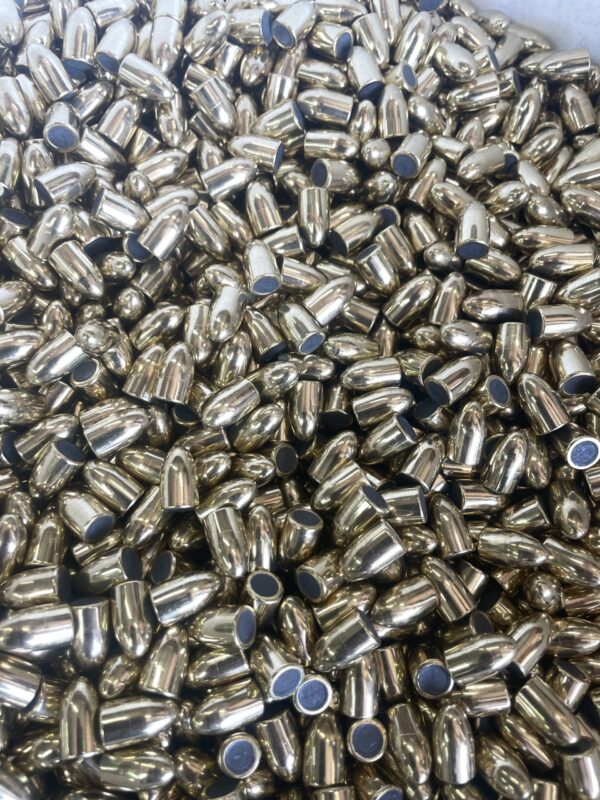 0.355 115 & 124 Grain Mixed Round nose, Full Metal Jacket Bullets. 500 pack