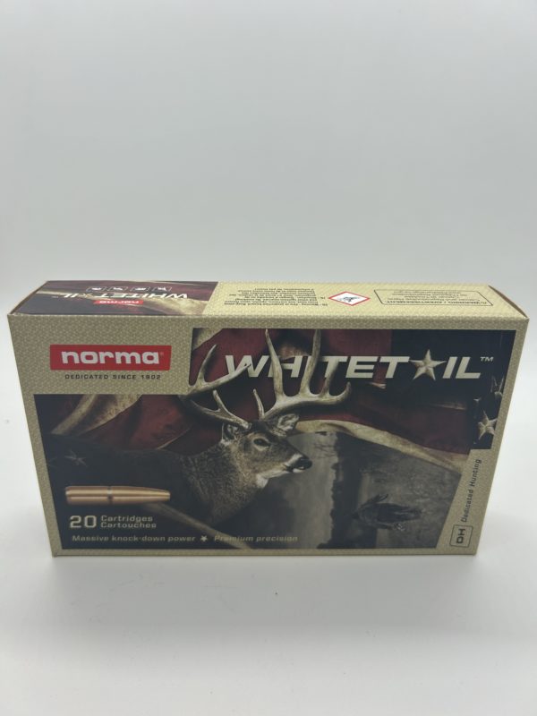 Norma Whitetail 30-06 Springfield Ammo 150 Grain Jacketed Soft Point Box of 20 30-06 www.cdvs.us