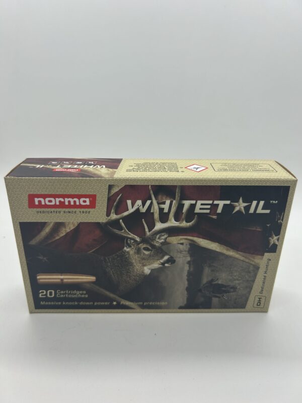 Norma Whitetail 30-06 Springfield Ammo 150 Grain Jacketed Soft Point Box of 20