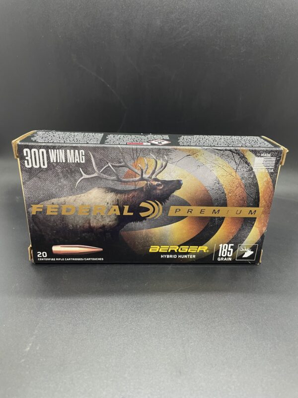 Berger Hybrid Hunter 300 Win Magnum 185 Grain