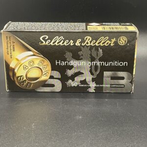 Sellier & Bellot 40 S&W Ammo 180 Grain Jacketed Hollow Point. 1000 round case 40 Caliber cdvs.us