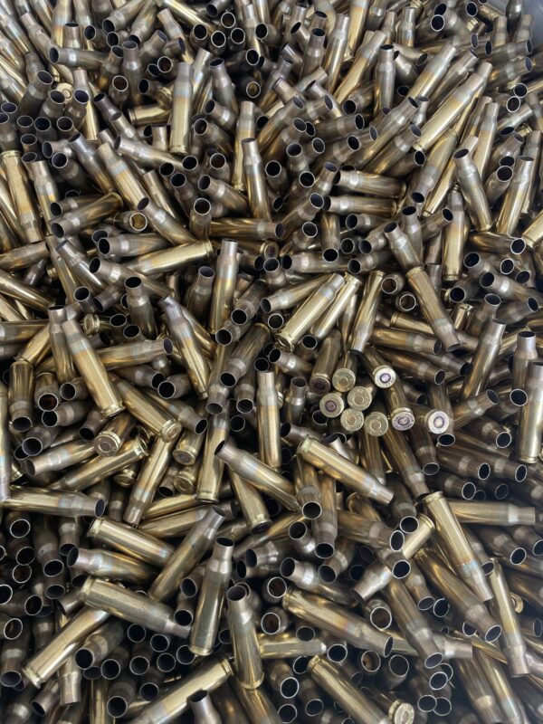 7.62x51 (308) Winchester military primed brass cases. 250 pack.