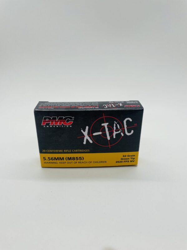 PMC X-TAC 5.56 NATO 62 GRAIN GREEN TIP.