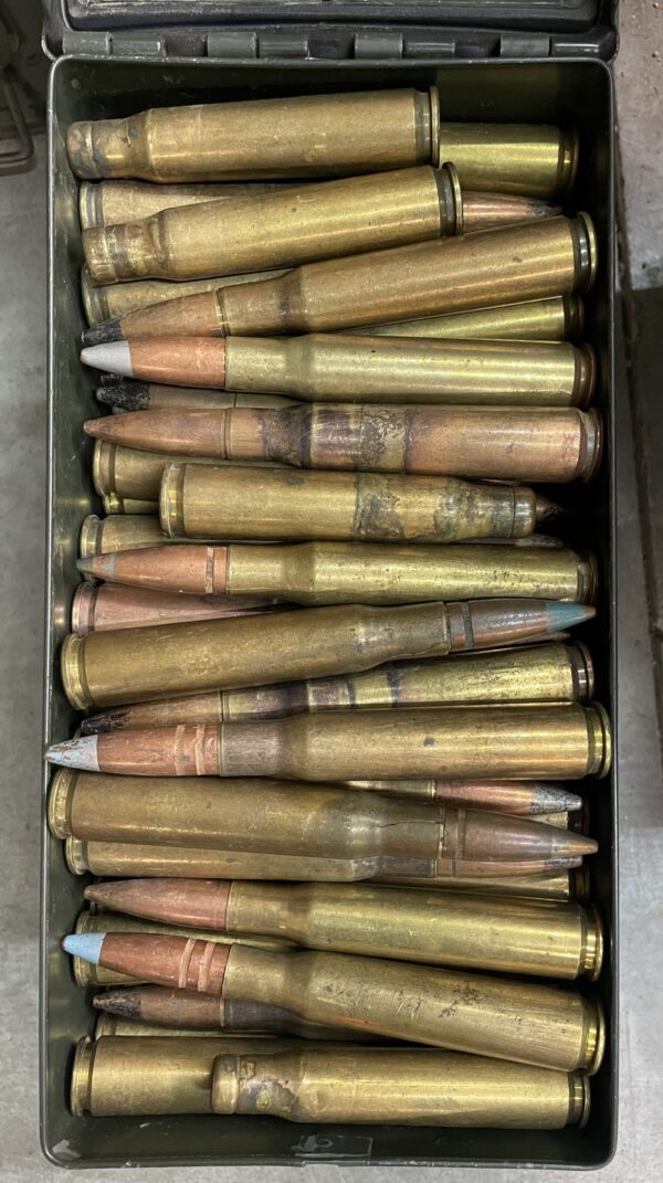 Mixed 50 CAL. Ammo Sold as Components Only