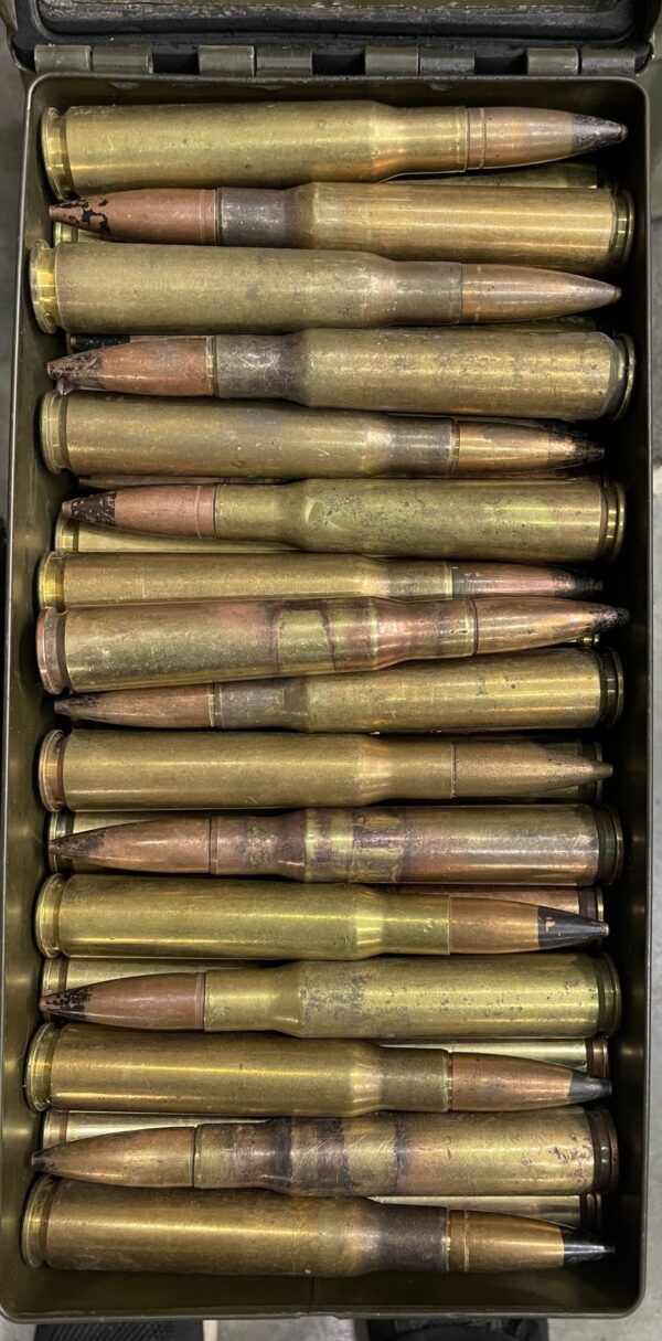 Mixed 50 CAL. Ammo Sold as Components Only