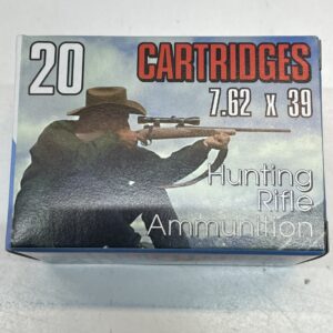 7.62×39 Hunting ammo. 20 round box cdvs.us