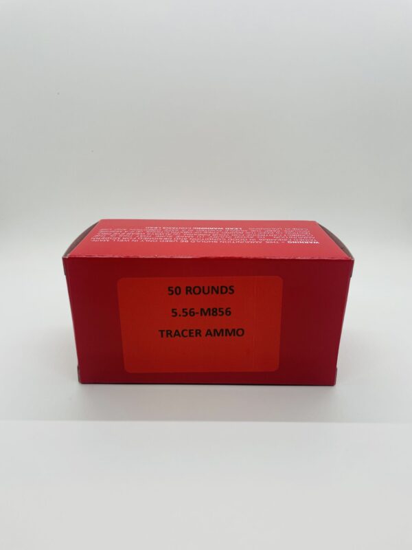 5.56x45 M856 tracer ammunition.