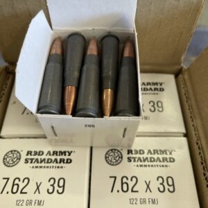 RED ARMY STANDARD 7.62X39MM 122GR FMJ 100 ROUNDS 7.62x39 cdvs.us