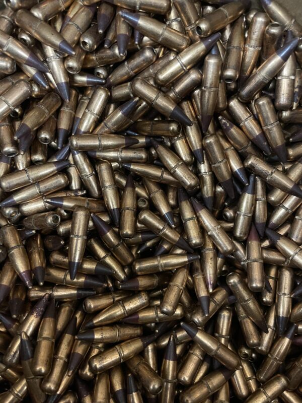 30 caliber M62A1 tracer bullets. 500 pack