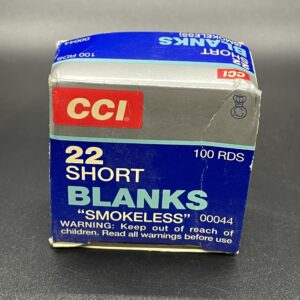 CCI 22 Short Blanks “Smokeless” 100 Rounds Limited Supply cdvs.us