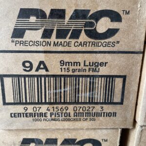 PMC Bronze 9mm 115 Grain. 1000 rd case. 9MM cdvs.us