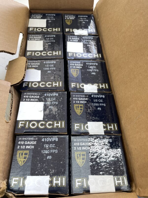 Fiocchi 410 Gauge. 250 round case. - Image 2