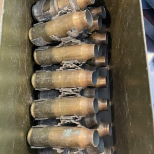 20mm Vulcan Linked Fired Brass Cases. 10 cases 20MM cdvs.us