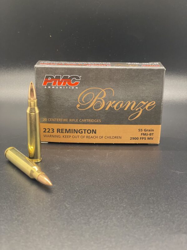 PMC .223 REMINGTON RIFLE AMMO - 55 GRAIN FMJ-BT 1,000 RD. CASE - Image 4