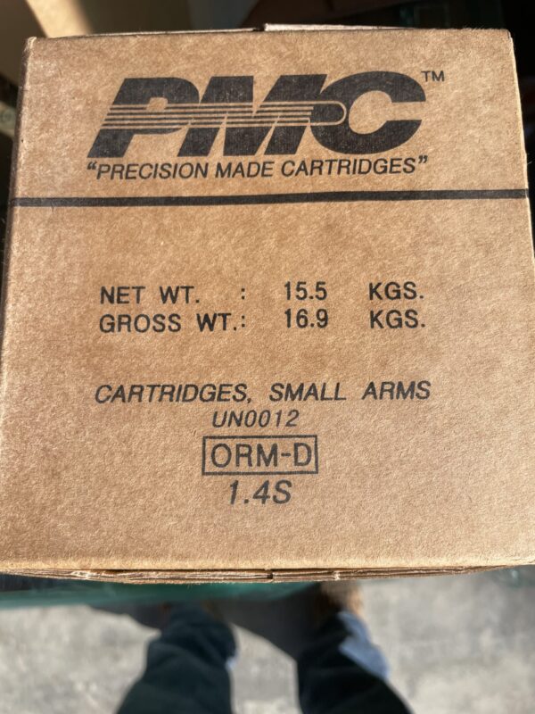 PMC Bronze .40 S&W Ammo 165 Grain Full Metal Jacket 50  rounds - Image 2