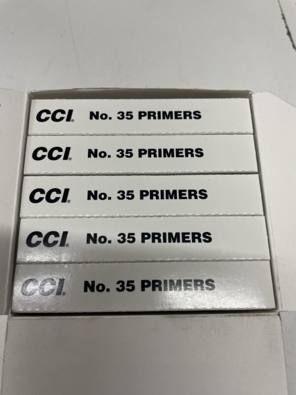 50 Cal. BMG CCI No. 35 primers. 500 pack - Image 2