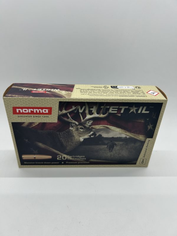 Norma Whitetail 270 Winchester Ammo 130 Grain Jacketed Soft Point Box of 20 New Products / Sale products www.cdvs.us