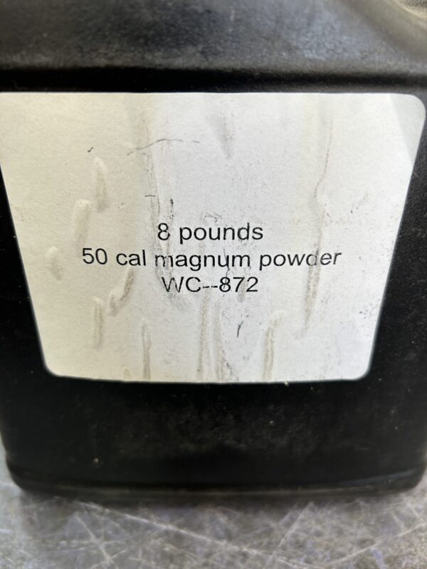 50 cal magnum powder WC-872 --8#  of powder.