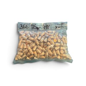 0.355 Dia. (9mm) 115 grain Hollow point Pulled bullets. 285 pack