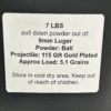 9mm Luger pull down powder out of 115 GR Gold Plated. 7 LBS 9MM www.cdvs.us