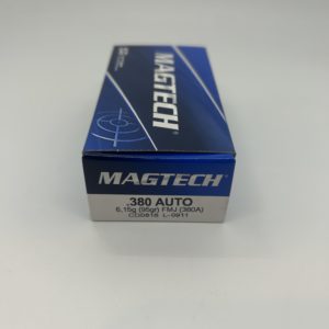 380 ACP AUTO Ammo 95 Grain Full Metal Jacket. Magtech .380 www.cdvs.us