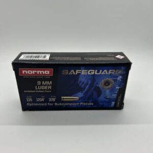 9mm Luger Safeguard JHP 115 gr 50 QTY 9MM cdvs.us