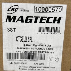 .38 SPL 130gr FMJ-FLAT