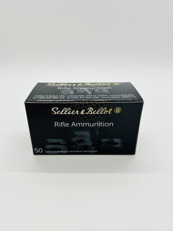 Sellier & Bellot 30 Carbine FMJ 110 Grains. 50 Round Box