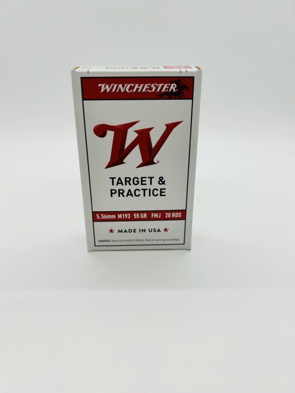 Winchester 5.56×45 M193 55 gr Full Metal Jacket 223 / 5.56x45 www.cdvs.us