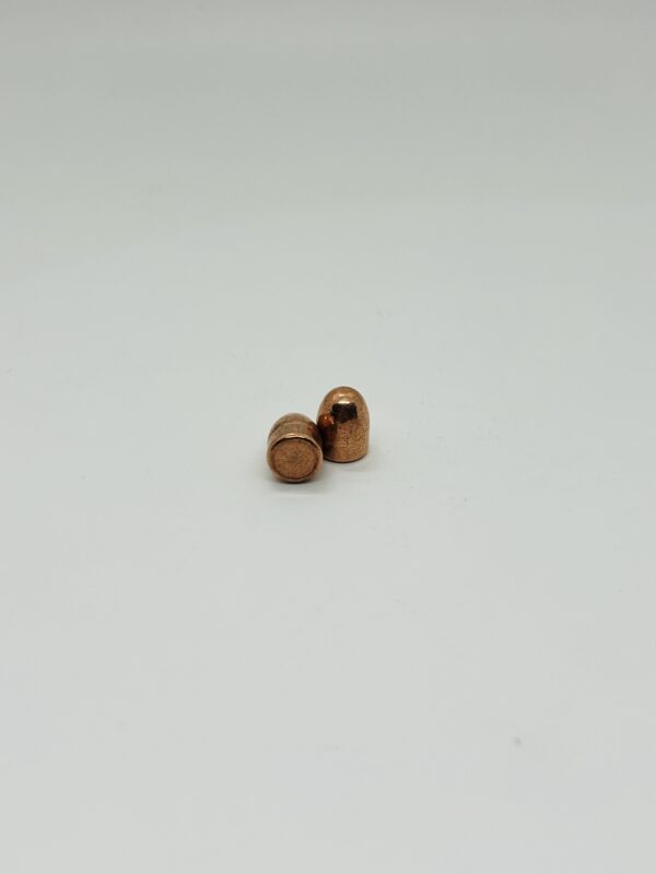 0.355 Diameter 100 GRAIN Round Nose Plated PULL DOWN BULLETS. 500 pack. - Image 2