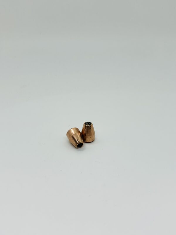 0.355 (9mm) 90 Grain Orange Streak Hollow Point Pull Down Bullets. 500 Pack - Image 2