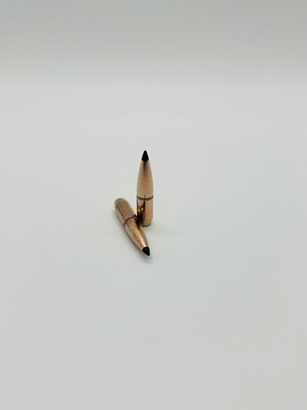 6.5mm 130 Grain Black Tip BT with Cannelure Pull Down Bullets. 500 pack