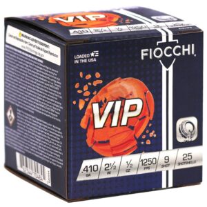 Fiocchi Exacta Target VIP .410 Gauge 2-1/2" #9 Shot 1/2 oz