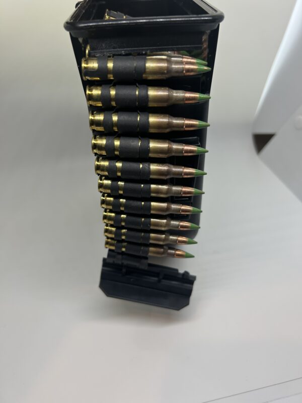 Linked M855 5.56 SAW Ammo 200 Rounds in M249 Saw Boxes