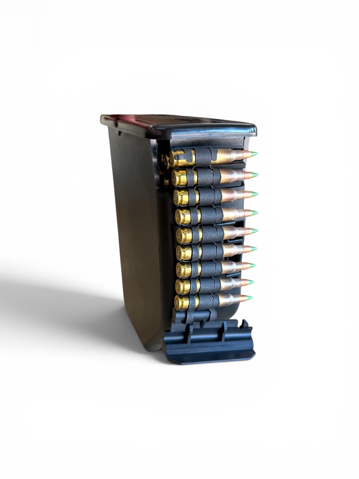 Linked M855 5.56 NATO SAW Ammunition – 200 Rounds in M249 SAW Box - Image 4