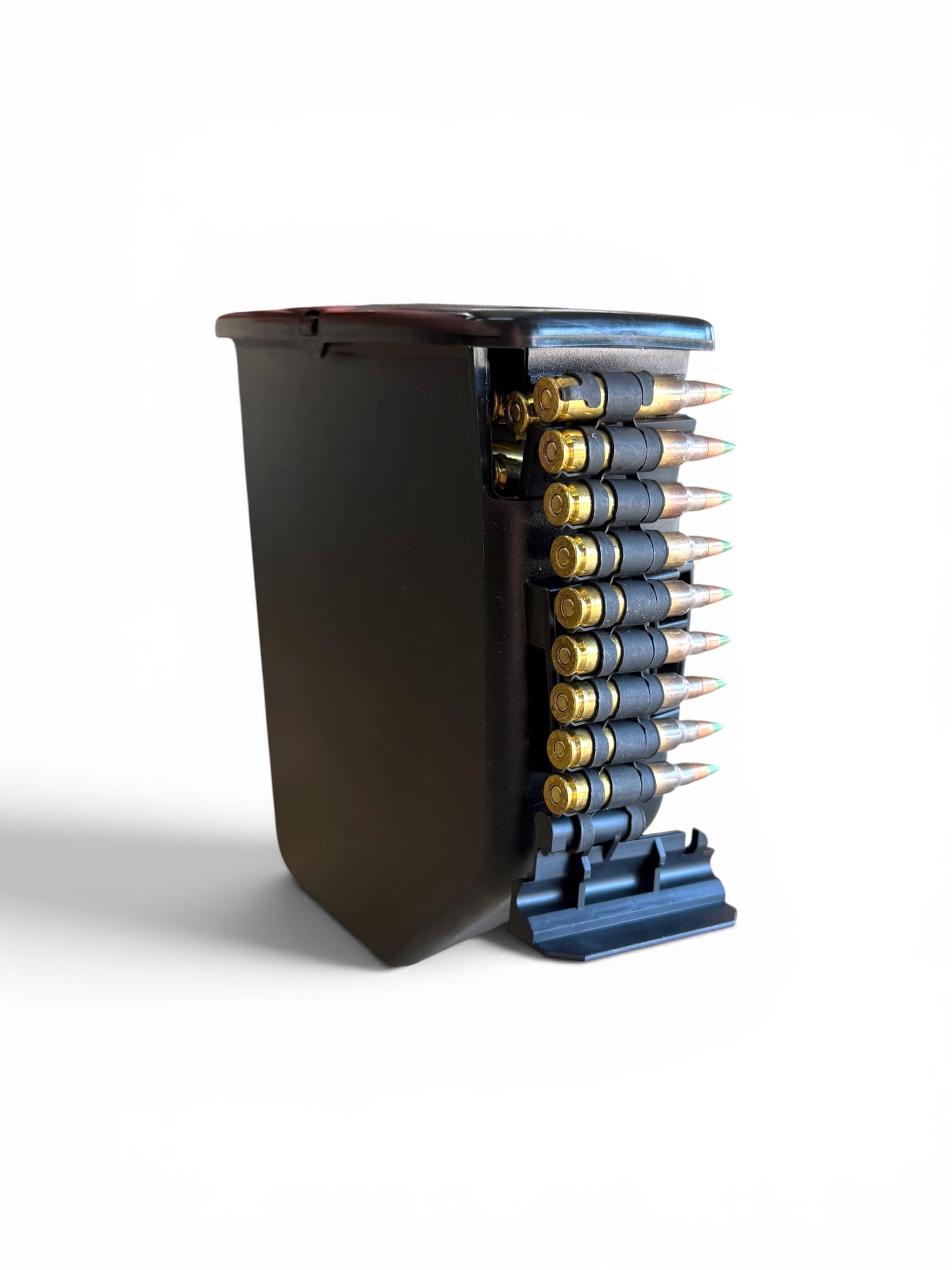Linked M855 5.56 NATO SAW Ammunition – 200 Rounds in M249 SAW Box