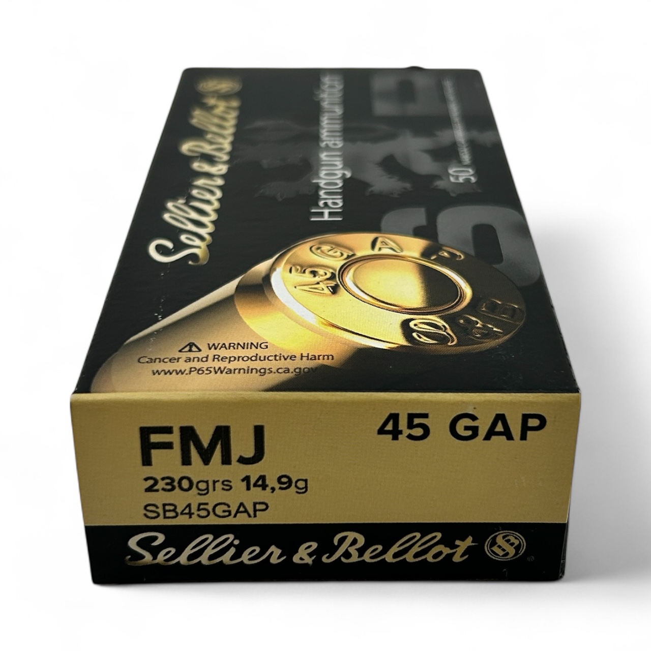 Sellier and Bellot 45 GAP 230GR FMJ - Image 3