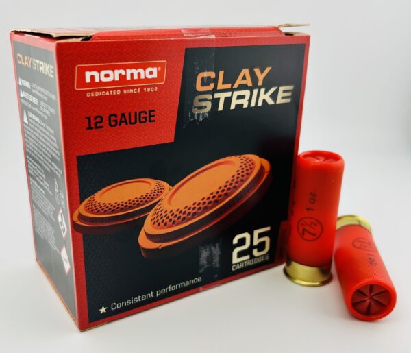 NORMA CLAYSTRIKE 12ga 2 3/4″ #7.5 shot 1oz.
