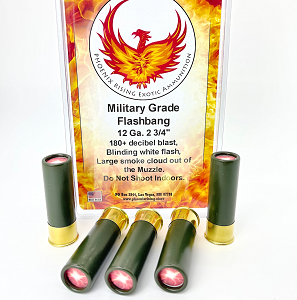 Phoenix Rising Military Grade Flashbang 12 Gauge – 5 Round