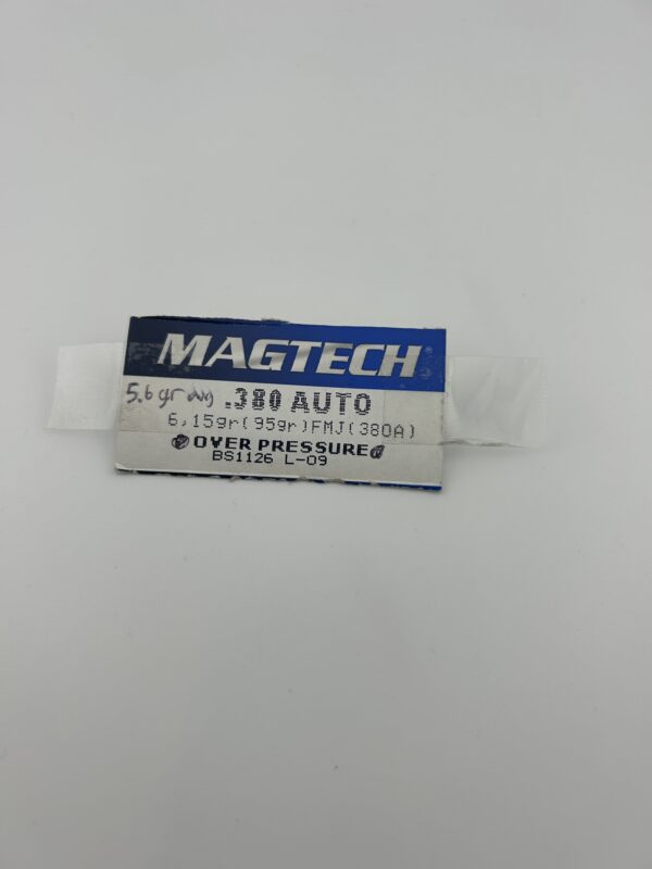 .380 AUTO WITH 95 GRAIN PROJECTILE. RELOADER PACK. - Image 3
