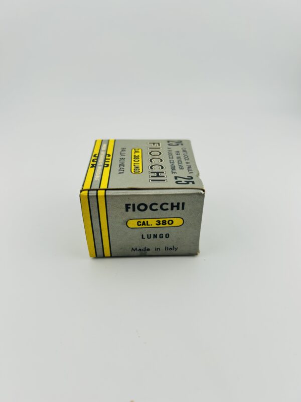 Fiocchi 380 Lungo (Long) jacketed ball ammo. 50 rounds. 2 each 25 round boxes. - Image 3