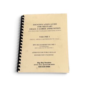 Identification Guide for Small Arms Cartridges to 15mm
