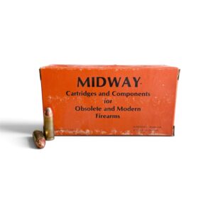 Vintage Midway Arms 9mm Steyr 115 Grain FMJ Ammunition – 50 Rounds – 1980s