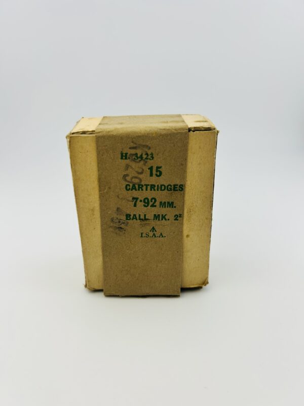1945 8mm Mauser Corrosive Ball Ammo in 15 Round Boxes