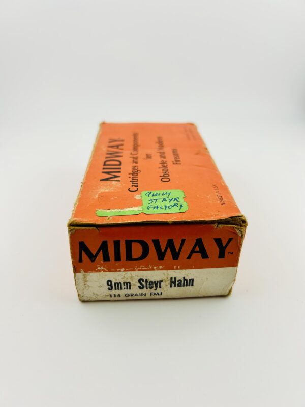 Vintage Factory Midway 9mm Steyr Hahn 50rds 1980s - Image 2