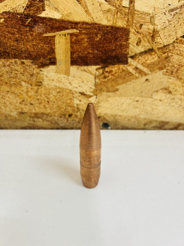 14.5mm AP projectile, B-32, No Paint with copper jacket. These projectiles are not up to test spec but are for warm ups only. They are surrogates made in the US. Price per projectile.