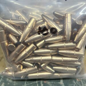 .277 128 Grain Soft Point Projectiles with Cannelure. 100 Pack