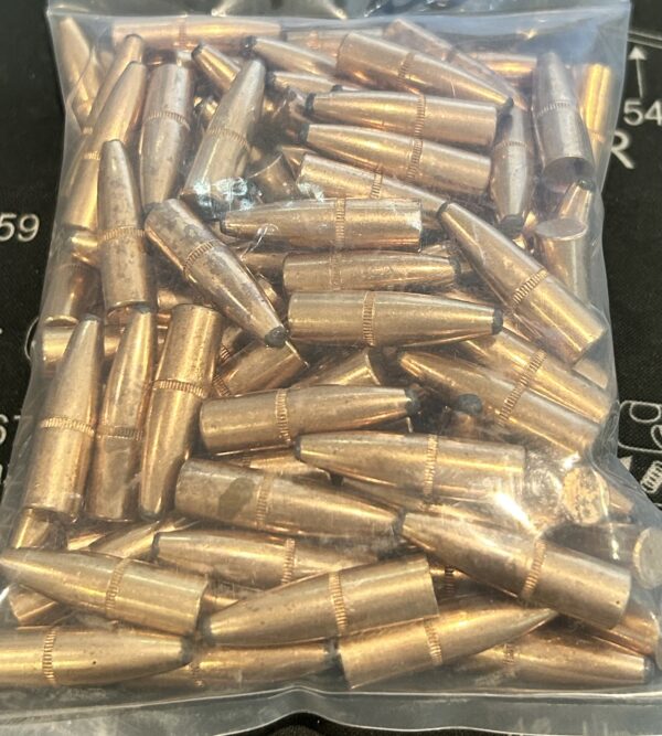 .308 DIAMETER 180 GRAIN Soft Point WITH CANNELURE BULLETS. 100 pack.