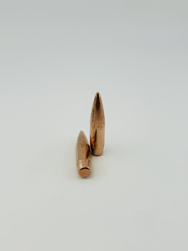 338 Caliber (338 Diameter) 250 Grain Hollow Point Boat Tail Pull Down Projectiles. 100 Pack - Image 2